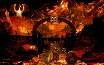 Hell Rider HD Wallpaper Background