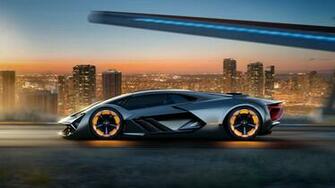 Lamborghini Terzo Millennio Ev Supercar 4k Wallpaper HD Car