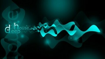 House Azure Neon Music Words Dj Style Abstract 4k Wallpaper