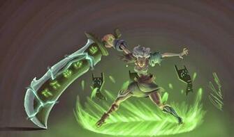 Riven League Of Legends Wallpaper Desktop