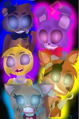 Wallpaper Fnaf iPhone By Feline Girl