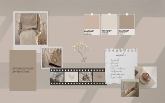 Beige Aesthetic Laptop Wallpaper