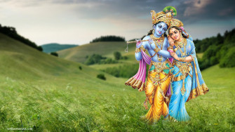 Radha Krishna Desktop Wallpaper 1920x1080p For Laptop And Pc