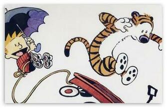 Calvin And Hobbes HD Wallpaper For Wide Widescreen Whxga