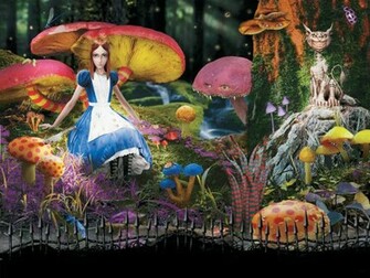 The Best Cartoon Wallpaper Alice In Wonderland