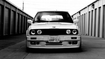 Bmw E30 M3 White Wallpaper HD Background