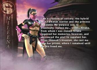 Mileena Mortal Kombat Deception Characters Wallpaper