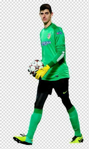 Thibaut Courtois T Shirt Team Sport Uniform Transparent