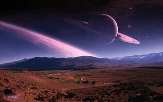 Planets Scapes Sky Stars Space Sci Fi Science Fiction Wallpaper