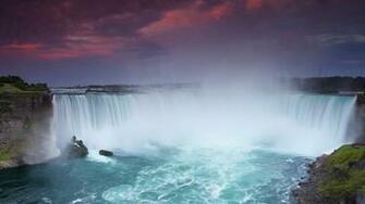 Wallpaper HD Widescreen Waterfall Desktop