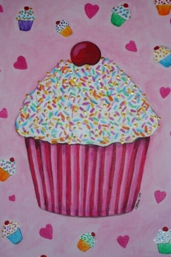Cupcake Wallpaper iPhone For Pink
