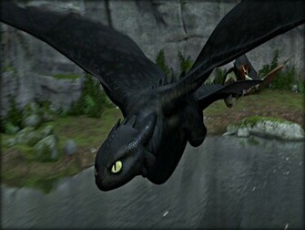 Toothless The Dragon Wallpaper
