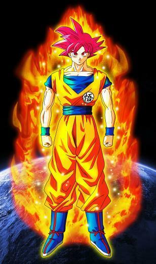 God Goku Wallpaper
