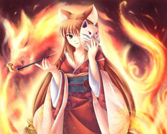 Fire Anime Wallpaper