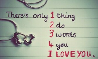 Love Image Sayings I U Wallpaper