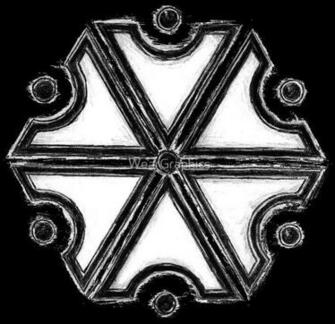 Perun Slavic God Of Thunders Symbol Dark Background Friendly By