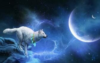 Wolf Dreamcatcher Wallpaper