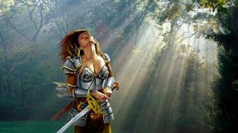 Video Games Neverwinter Nights Cleavage Wallpaper HD