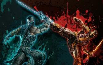 Kombat Sub Zero Vs Scorpion Wallpaper Mortal