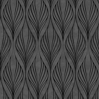 Graham Brown Optimum Black Silver Wallpaper