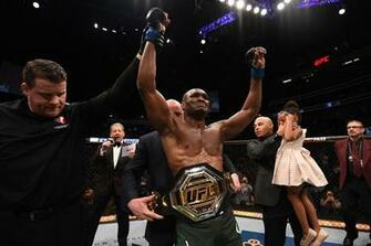 Ufc Kamaru Usman We Did It Baby