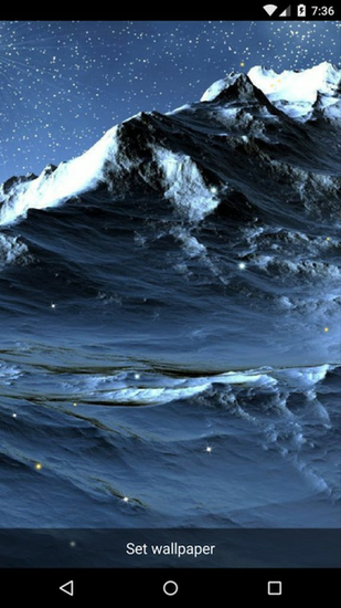 Night Stars Sky Live Wallpaper Gratis