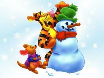 Winnie The Pooh Christmas Wallpaper