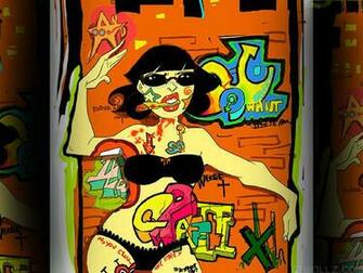 Babe Of Graffiti Wallpaper HD