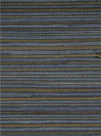 Blue Grasscloth Wallpaper
