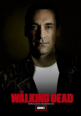 The Walking Dead Negan Jon Hamm By Anthonygarick
