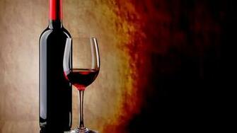 Red Wine And Glass Bottle HD Wallpaper Hamburgerseria