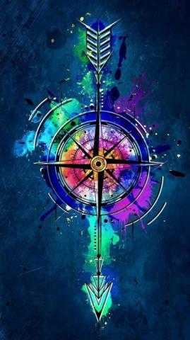 Compass Arrow Bow Wallpaper By Peacecloud9 E3 On
