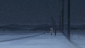 Makoto Shinkai Wallpaper Centimeters