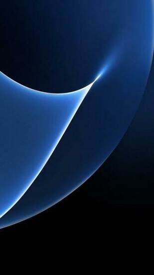 Curve Lights For Samsung Galaxy S7 And Edge Wallpaper