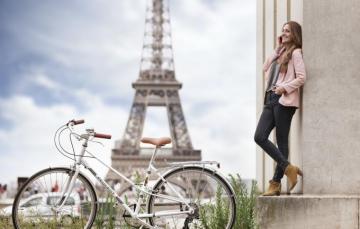 Wallpaper Paris Peugeot Eiffel Tower