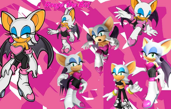 Rouge The Bat Wallpaper By Mariosonicfan123