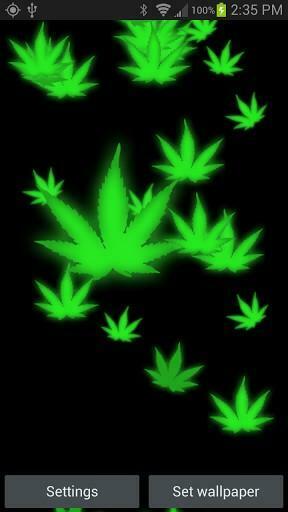 Bigger 3d Weed HD Live Wallpaper For Android Screenshot