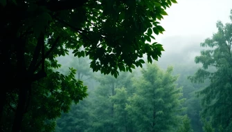 Nature Rain Wallpaper
