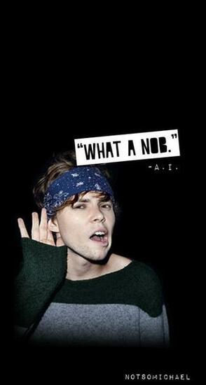 Luke Hemmings Tweet Background
