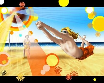 Volleyball Court Background Wallpaper