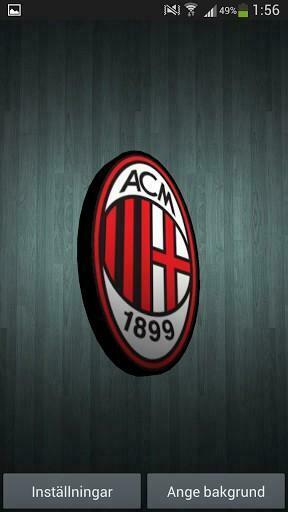 Ingrandisci La Schermata Di Ac Milan Live Wallpaper Per Android