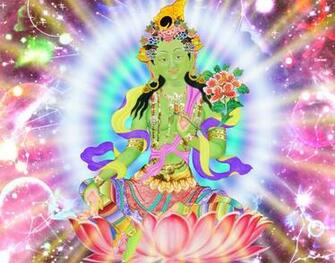 Green Tara Wallpaper