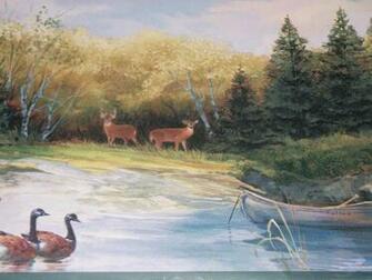 Log Cabin Wallpaper All New