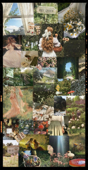 Collage Cottage Core Wallpaper Aesthetic Desktop