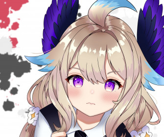 Virtual R HD Enna Alouette Purple Eyes Nijisanji