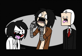 Creepypasta Funny Faces Shirt By Dethkira