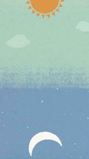 Day And Night iPhone Wallpaper