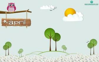 Fool Wallpaper Spring April