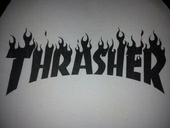 Thrasher Magazine Logo Color Adio And Job About Logos