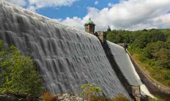 Craig Goch Dam Wales Wallpaper